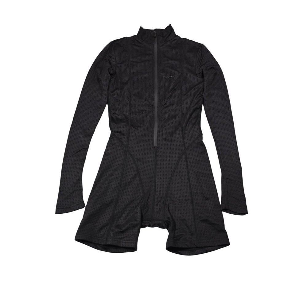 P/areto Biker Bodysuit in Black